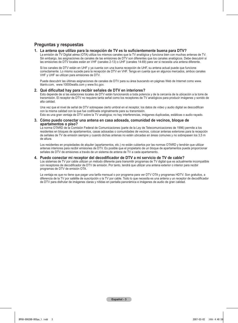 Preguntas y respuestas | Samsung HLT6189SAX-XAA User Manual | Page 185 / 271