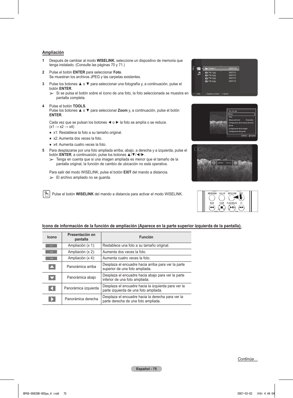 Continúa… ampliación | Samsung HLT6189SAX-XAA User Manual | Page 257 / 271