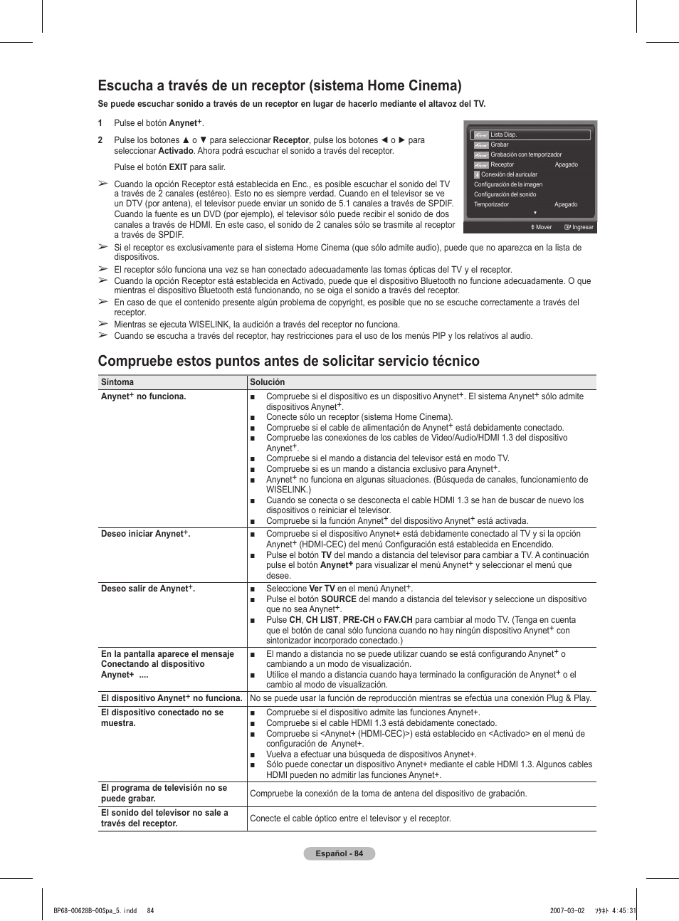 Samsung HLT6189SAX-XAA User Manual | Page 266 / 271