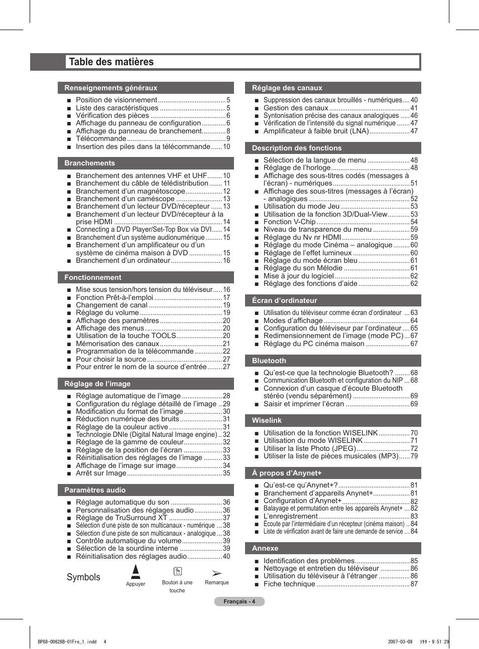 Samsung HLT6189SAX-XAA User Manual | Page 98 / 271
