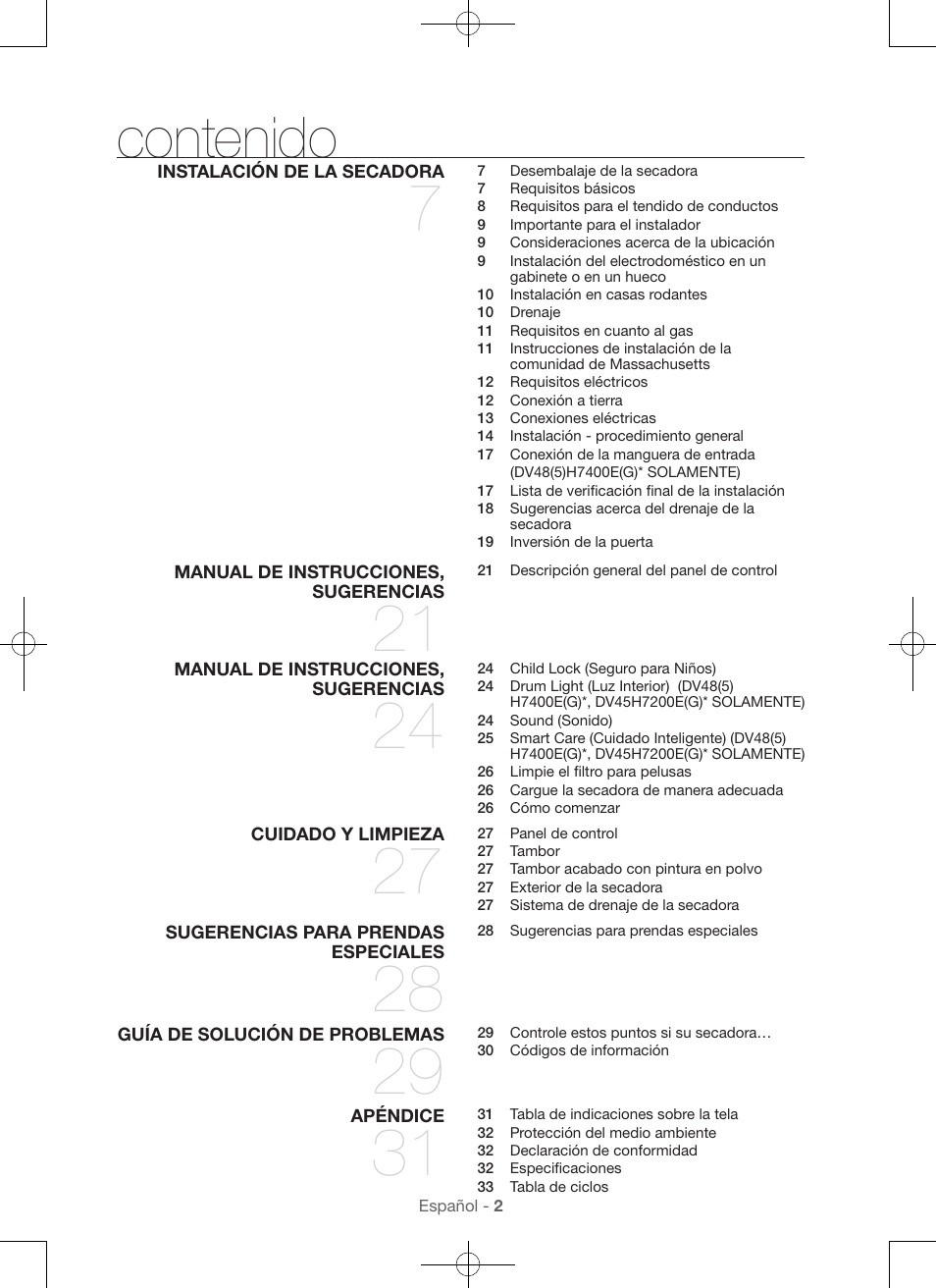 Samsung DV48H7400GW-A2 User Manual | Page 82 / 120