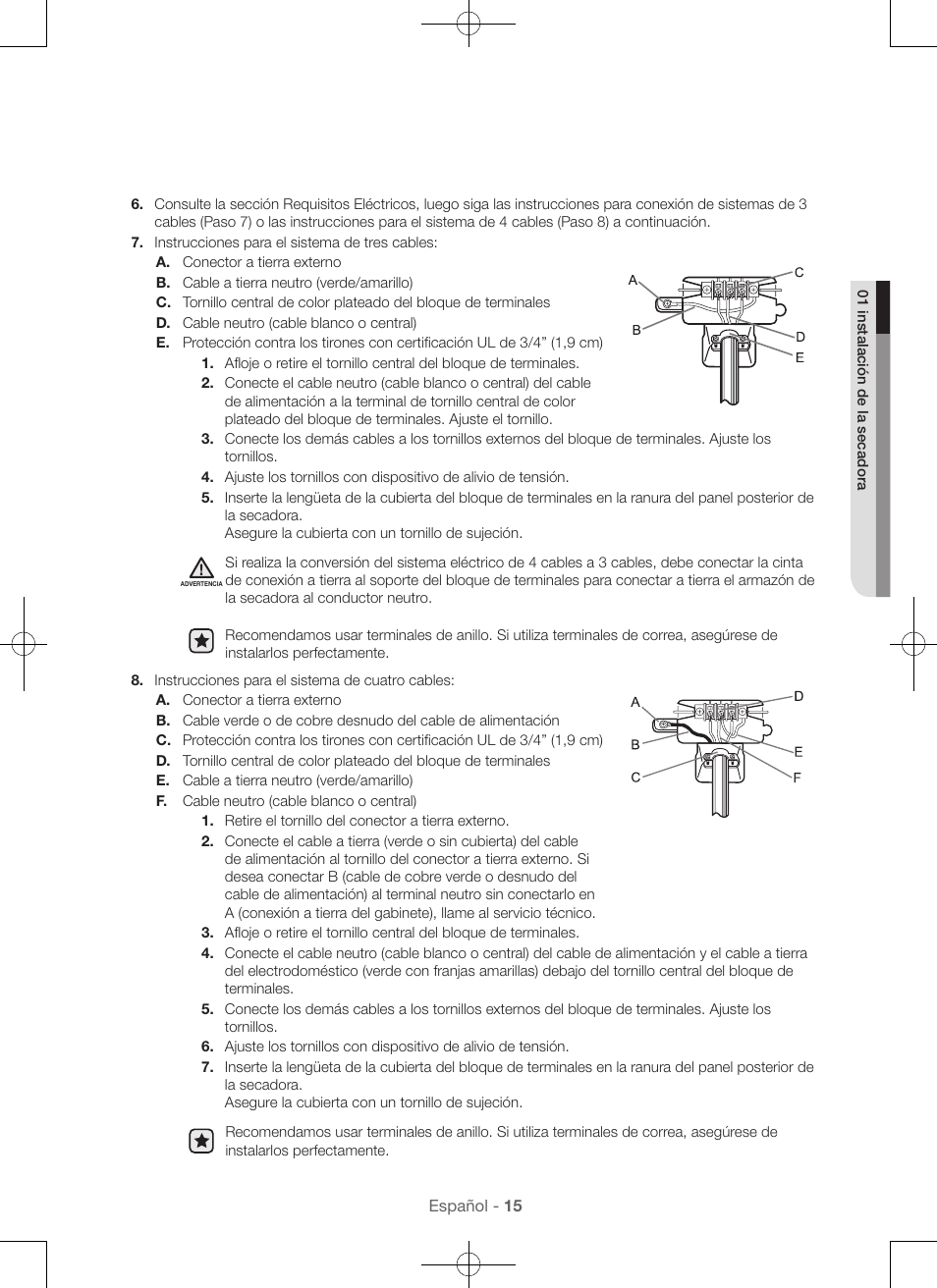 Samsung DV48H7400GW-A2 User Manual | Page 95 / 120