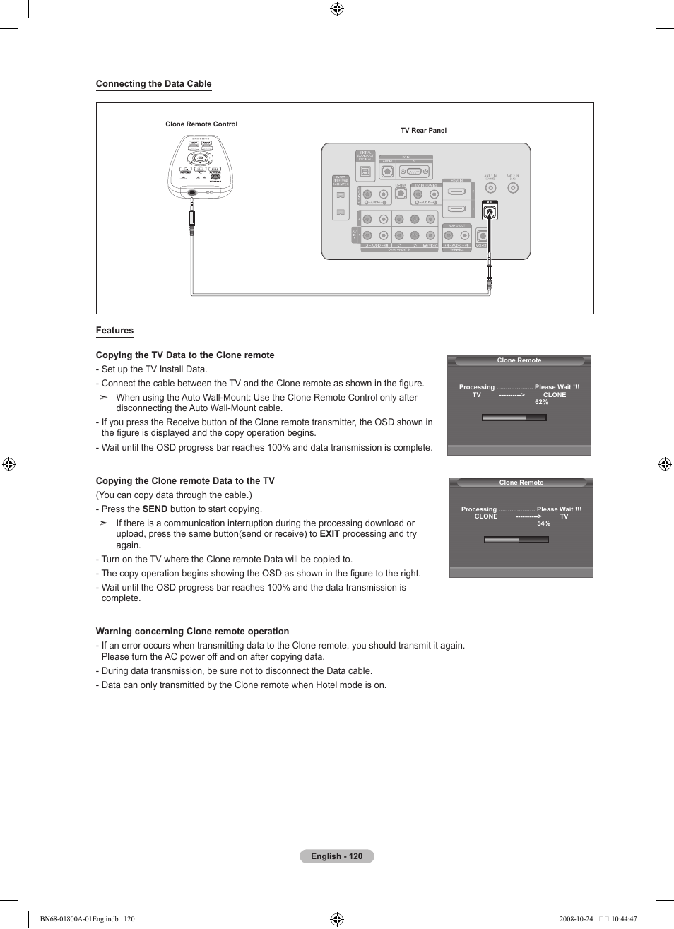 Samsung LN32A620A1FXZA User Manual | Page 122 / 263