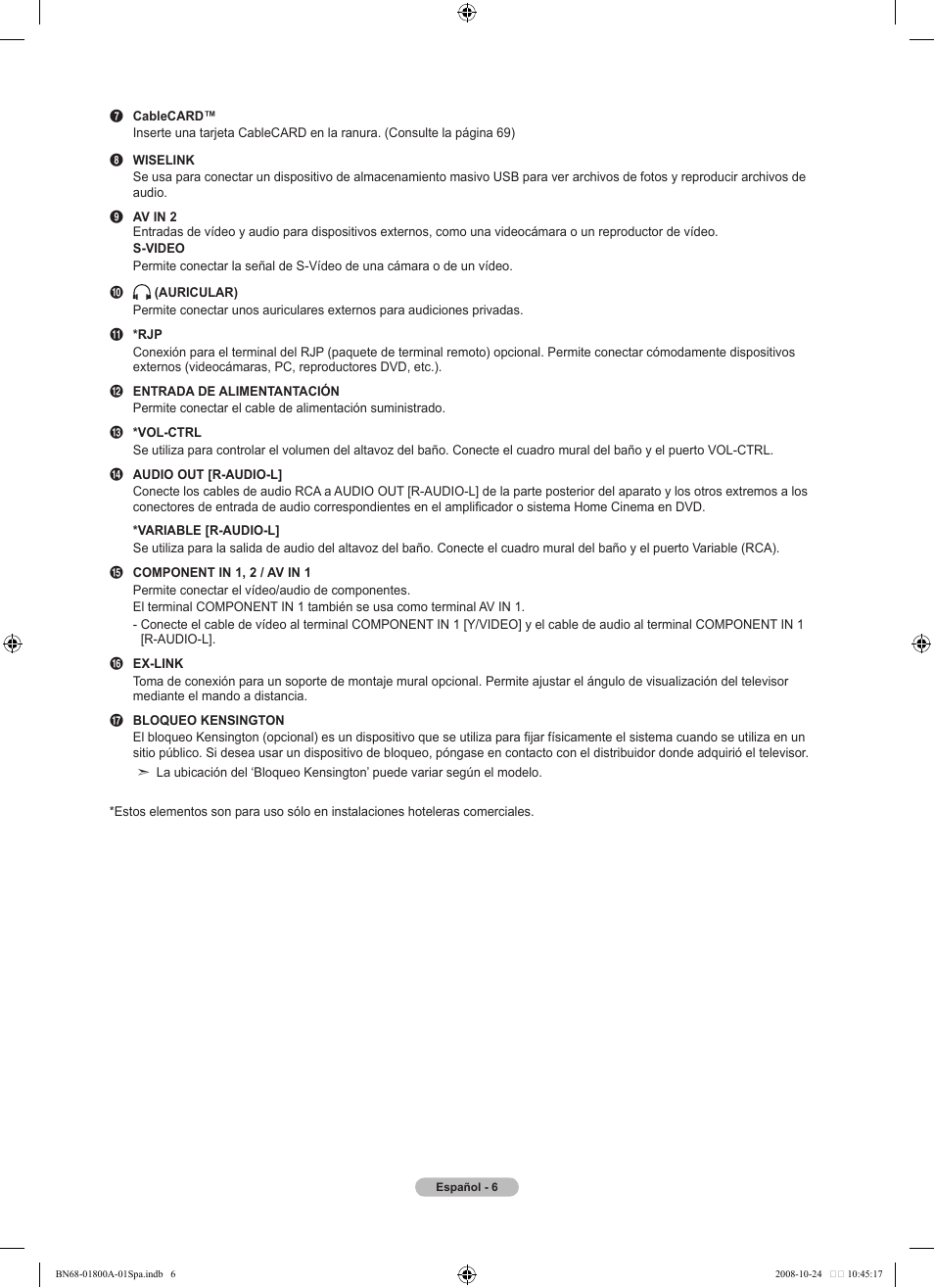 Samsung LN32A620A1FXZA User Manual | Page 144 / 263