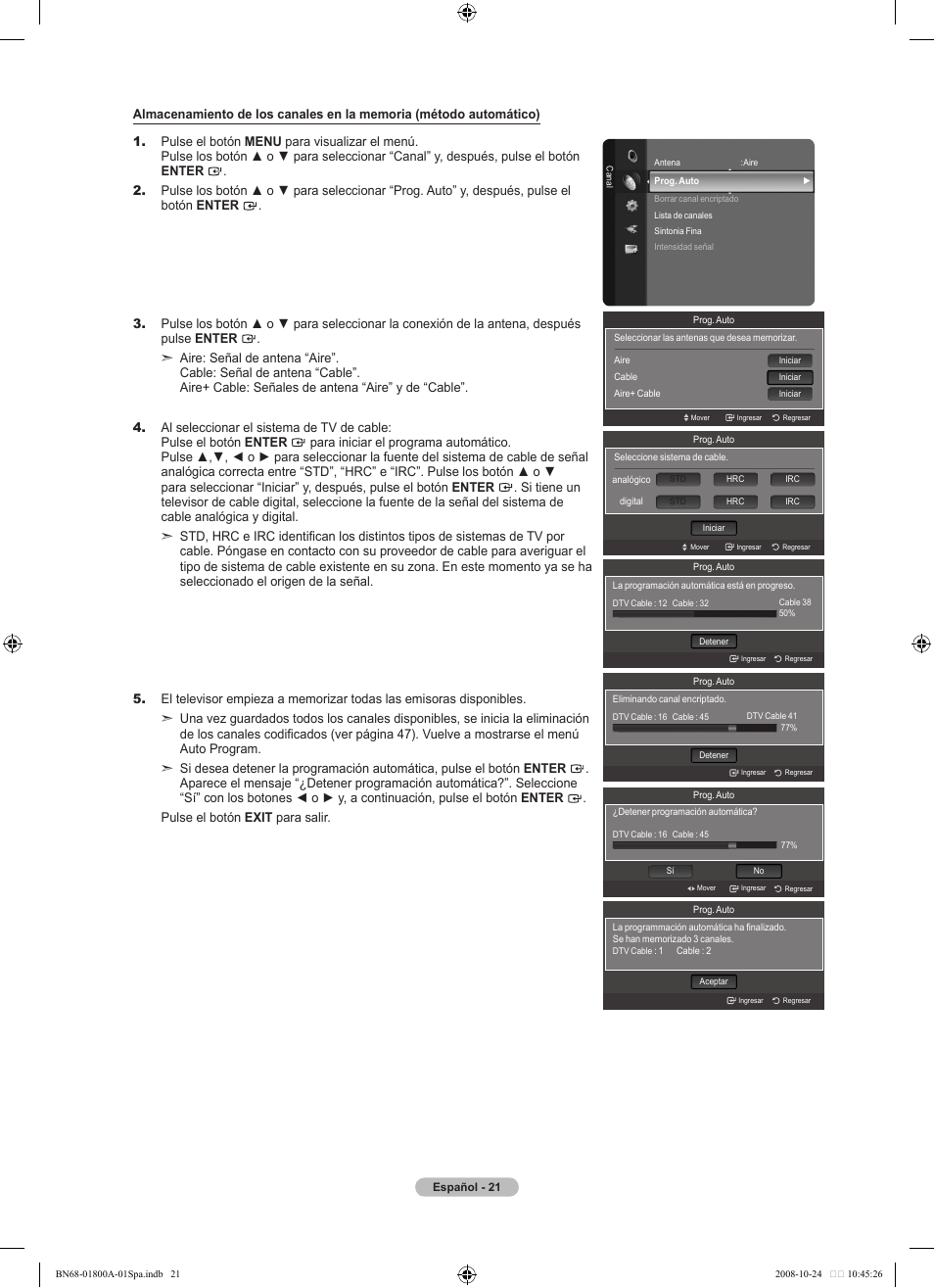 Samsung LN32A620A1FXZA User Manual | Page 159 / 263