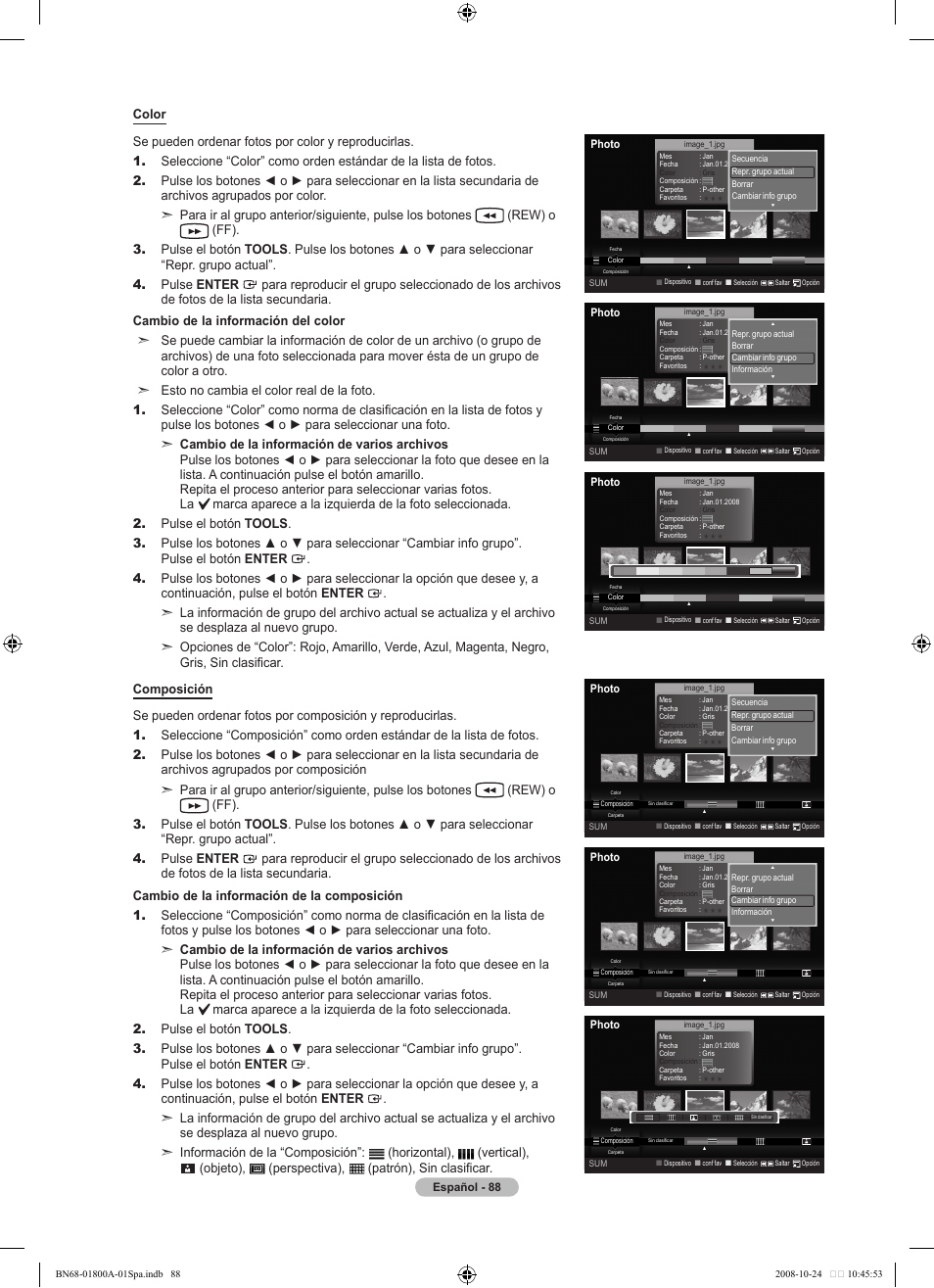 Samsung LN32A620A1FXZA User Manual | Page 226 / 263