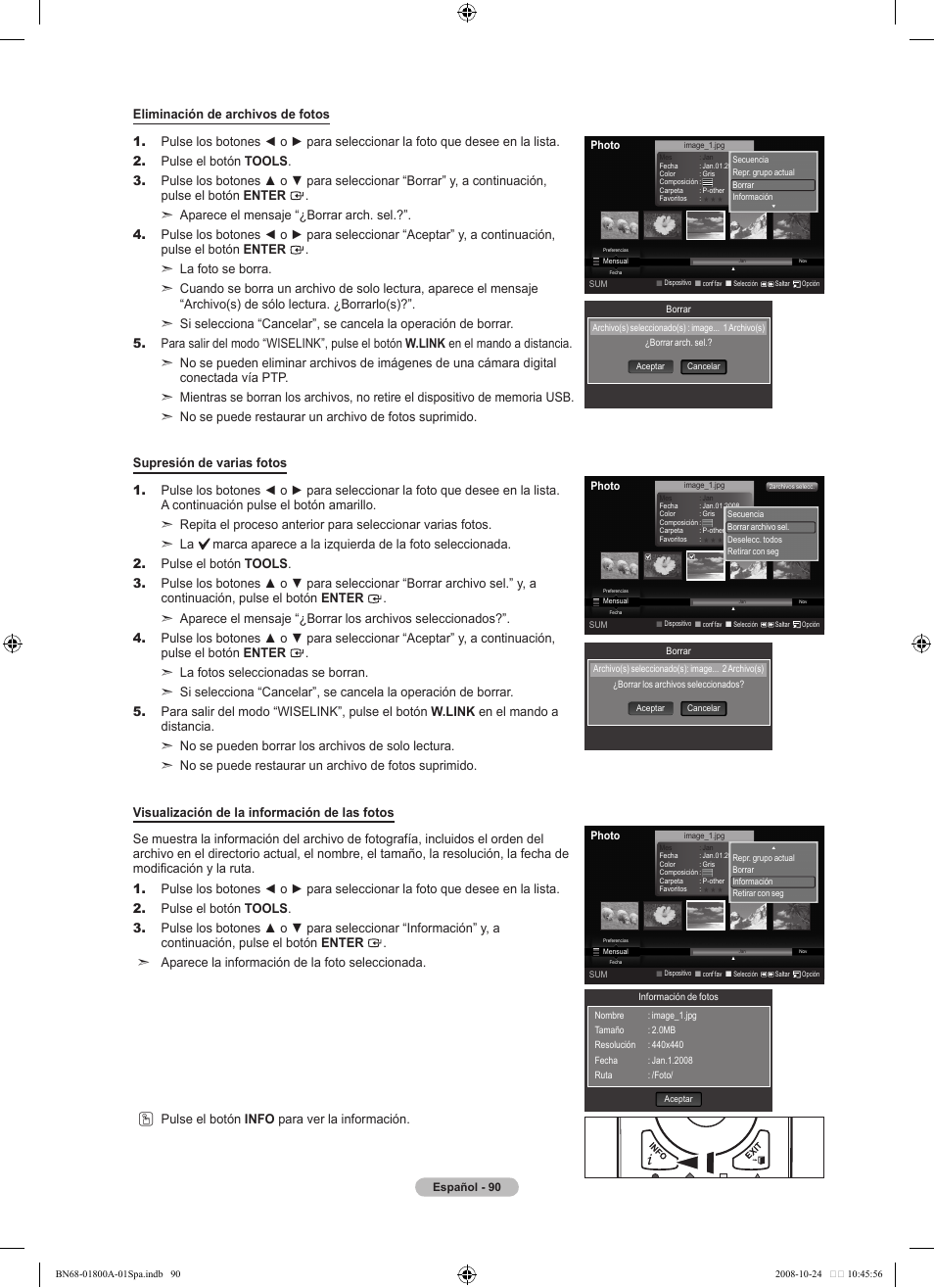 Samsung LN32A620A1FXZA User Manual | Page 228 / 263
