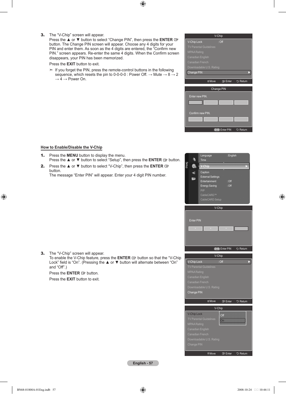 Samsung LN32A620A1FXZA User Manual | Page 59 / 263