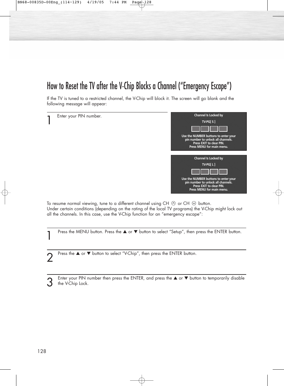 Samsung SPR4212X-XAC User Manual | Page 128 / 144