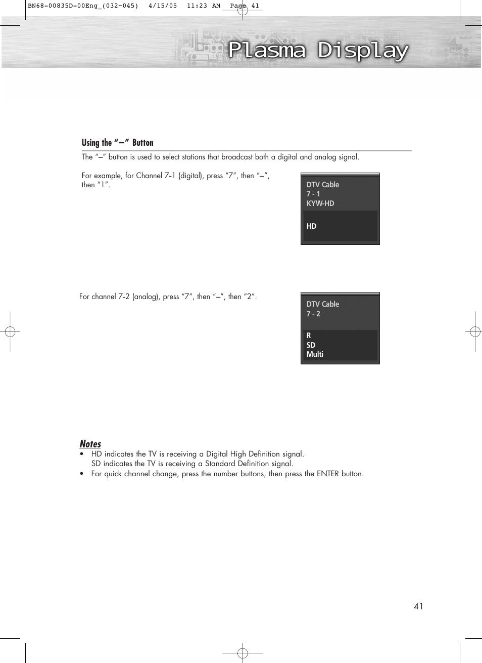 Samsung SPR4212X-XAC User Manual | Page 41 / 144