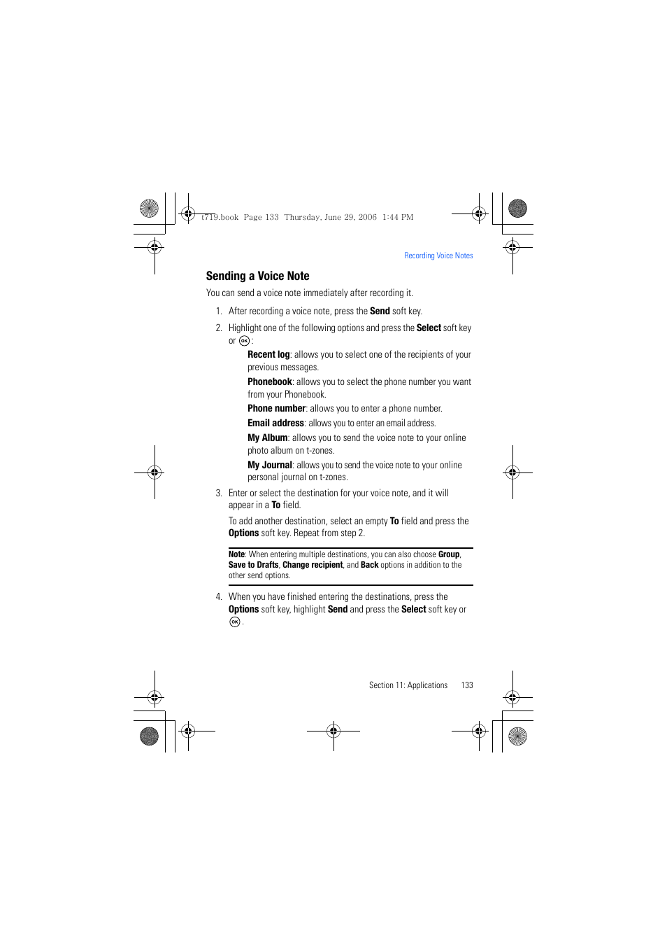 Samsung SGH-T719DSBTMB User Manual | Page 133 / 216