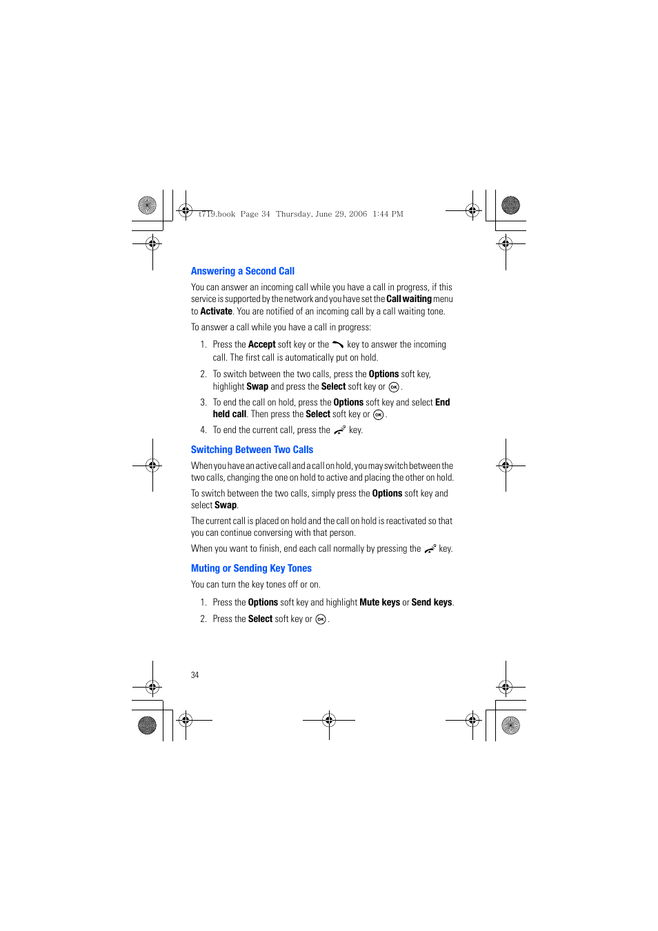 Samsung SGH-T719DSBTMB User Manual | Page 34 / 216