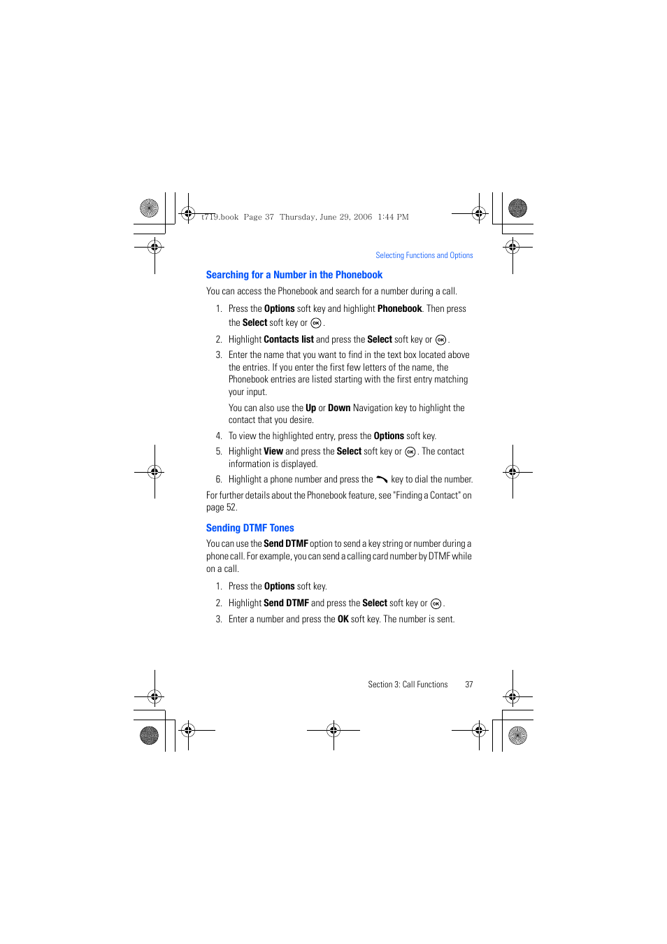 Samsung SGH-T719DSBTMB User Manual | Page 37 / 216