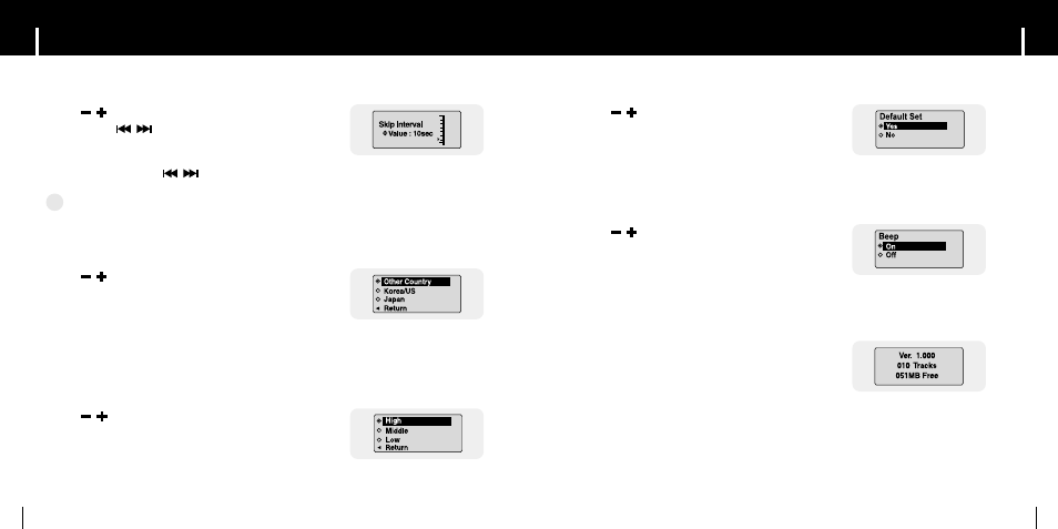 Setting the system, Iabout | Samsung YP-C1H-CHN User Manual | Page 24 / 28