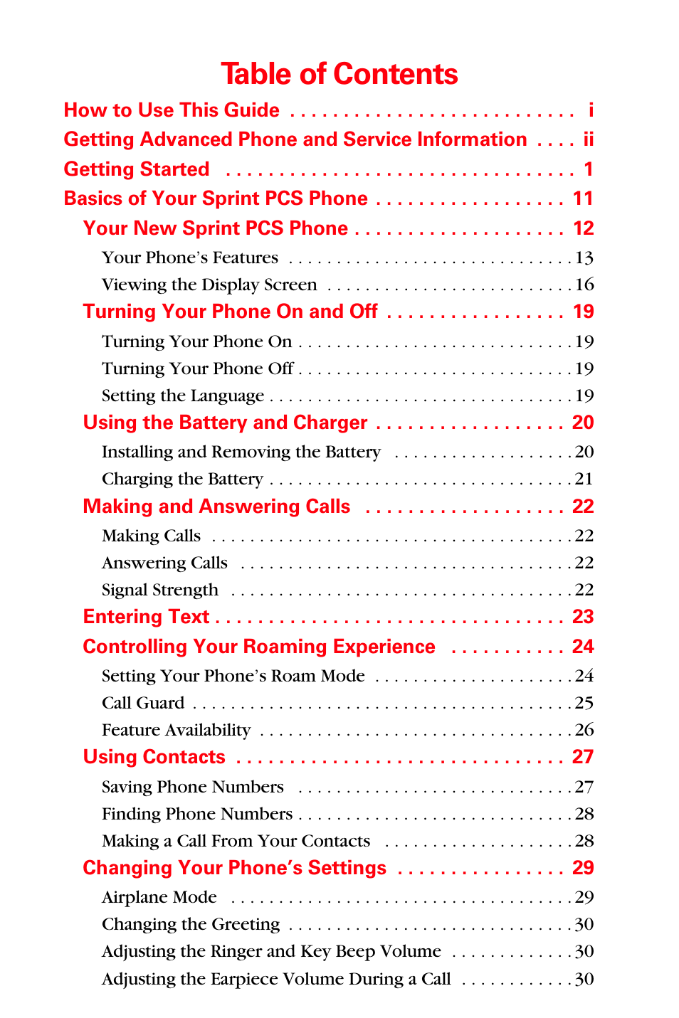 Samsung SPH-A740DSSXAR User Manual | Page 4 / 94