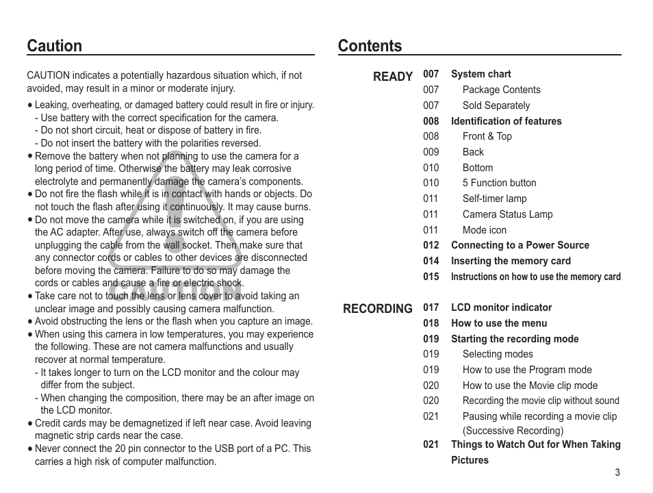 Samsung EC-TL100BBP-US User Manual | Page 4 / 106