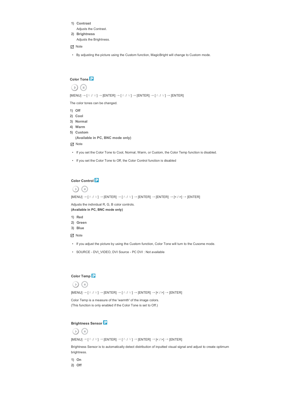 Samsung LS57BPHNB-XAA User Manual | Page 53 / 80
