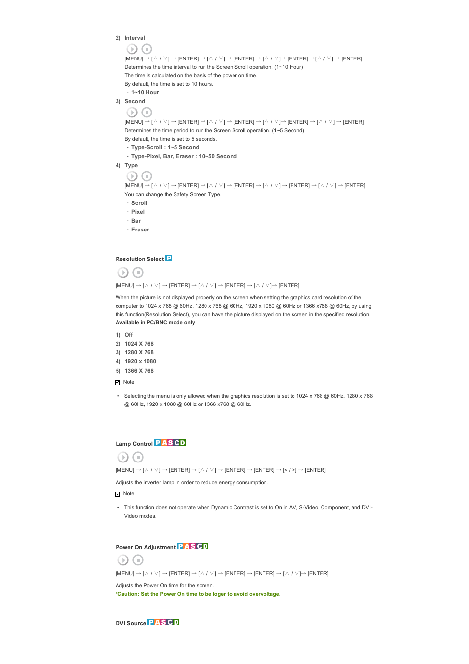 Samsung LS57BPHNB-XAA User Manual | Page 62 / 80