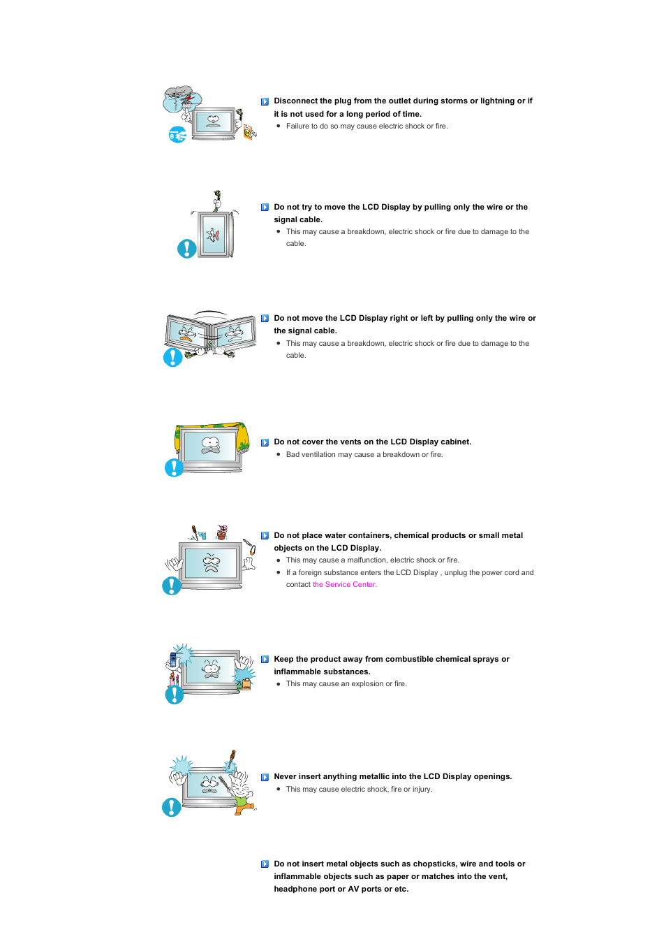 Samsung LS57BPHNB-XAA User Manual | Page 7 / 80