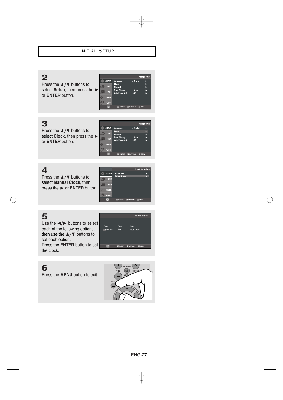 Samsung DVD-V9650-XAA User Manual | Page 27 / 96