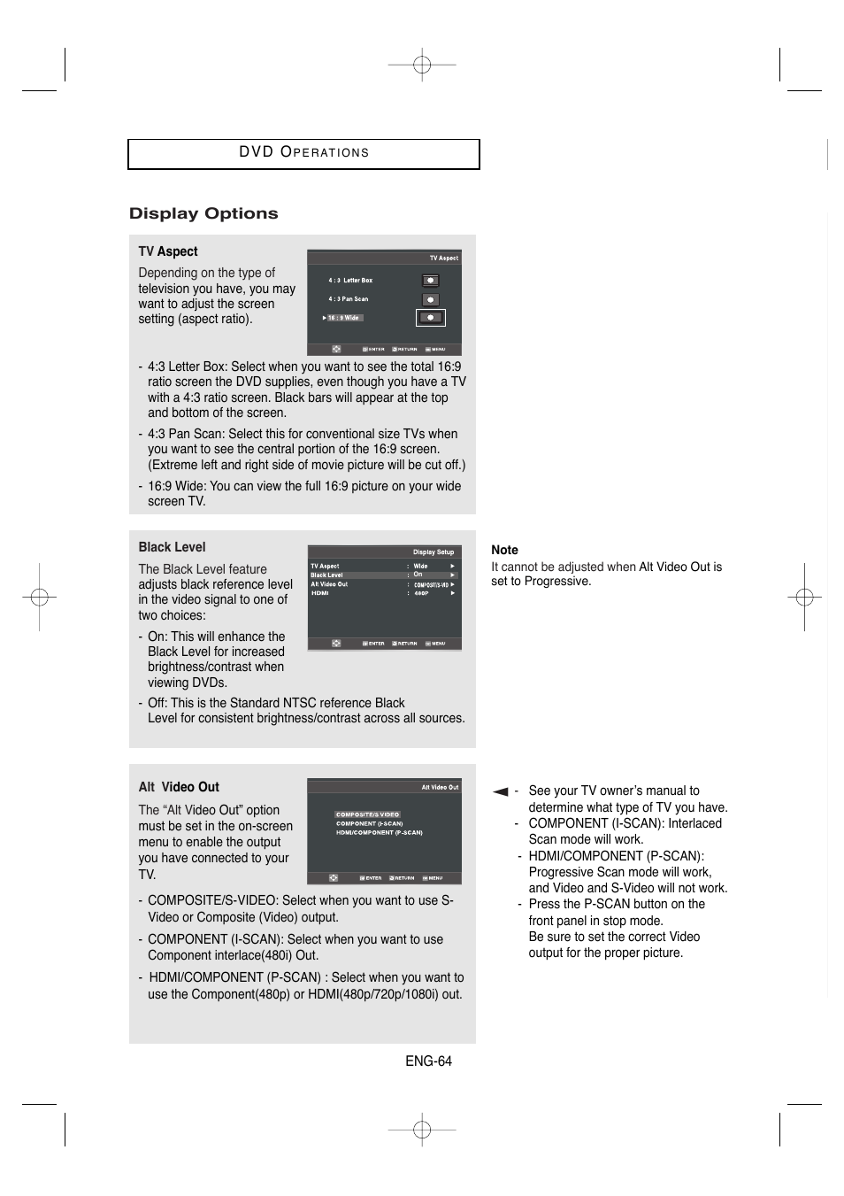 Samsung DVD-V9650-XAA User Manual | Page 64 / 96