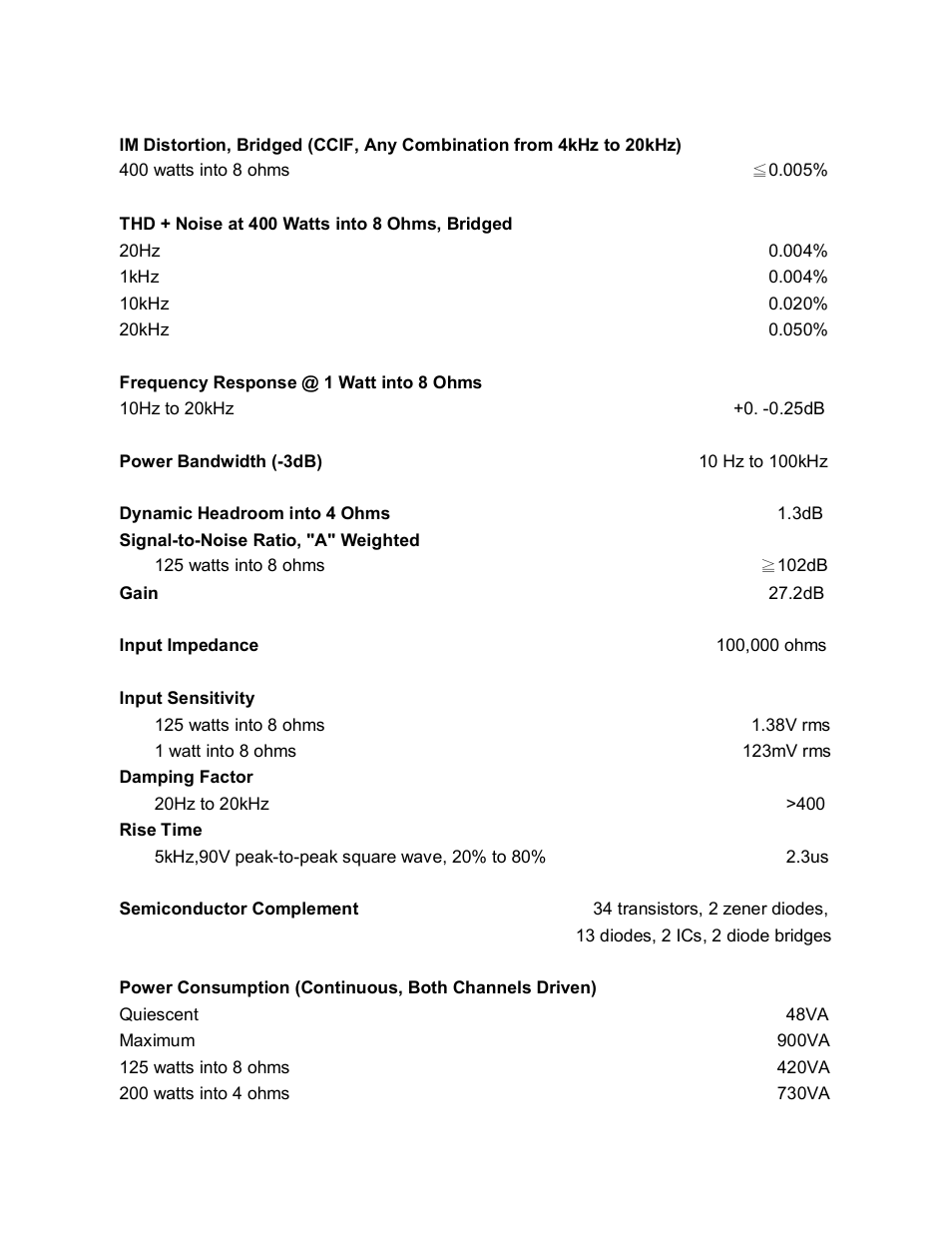 Adcom GFA-555MS User Manual | Page 20 / 22