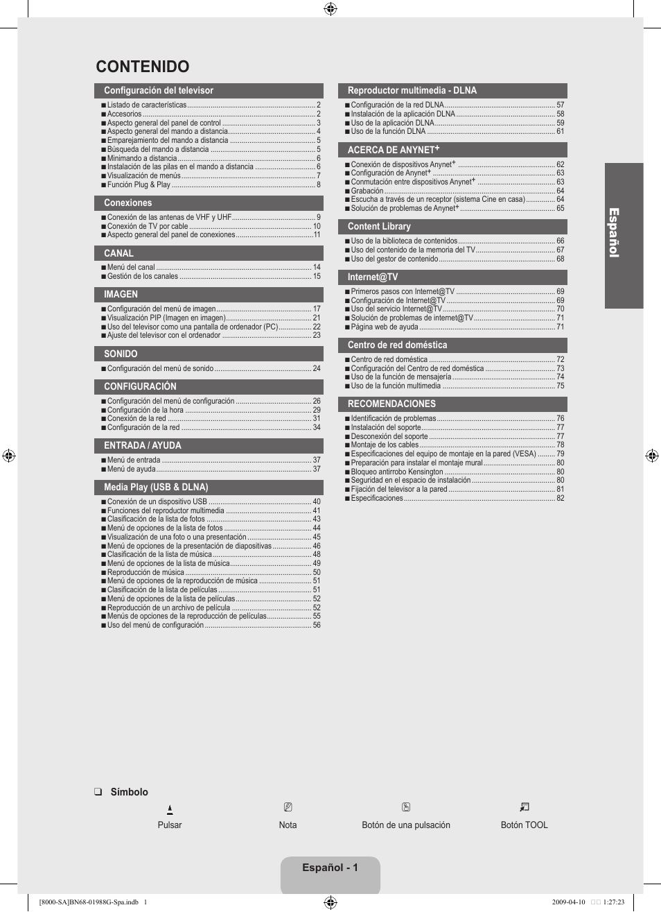 Samsung UN55B8000XFXZA User Manual | Page 99 / 181