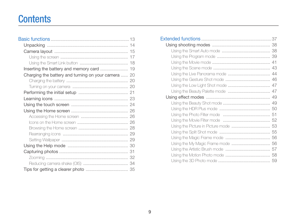 Samsung EC-MV900FBPWUS User Manual | Page 10 / 173