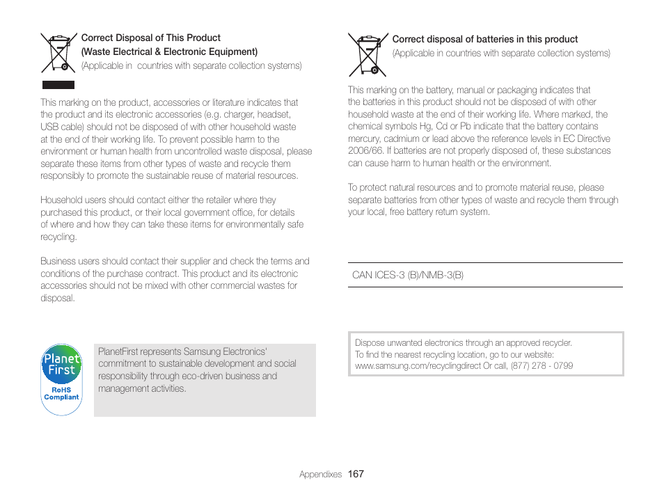 Samsung EC-MV900FBPWUS User Manual | Page 168 / 173