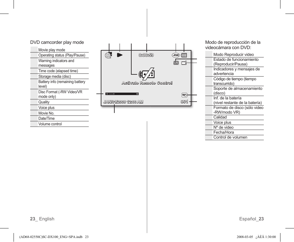 Samsung SC-DX103-XAA User Manual | Page 29 / 120