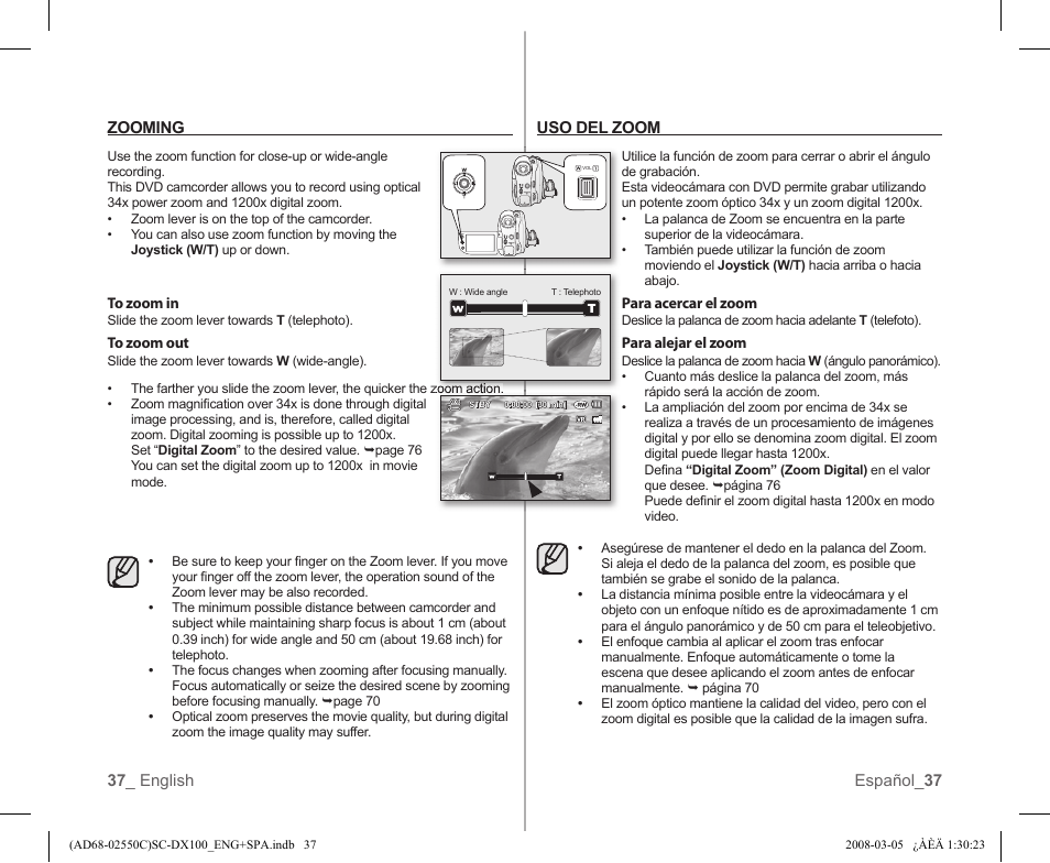 Samsung SC-DX103-XAA User Manual | Page 43 / 120