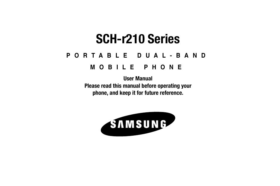 Samsung SCH-R210LSAUSC User Manual | 112 pages