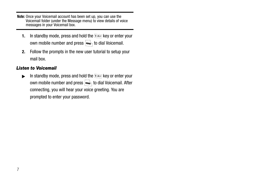 Listen to voicemail | Samsung SCH-R210LSAUSC User Manual | Page 10 / 112