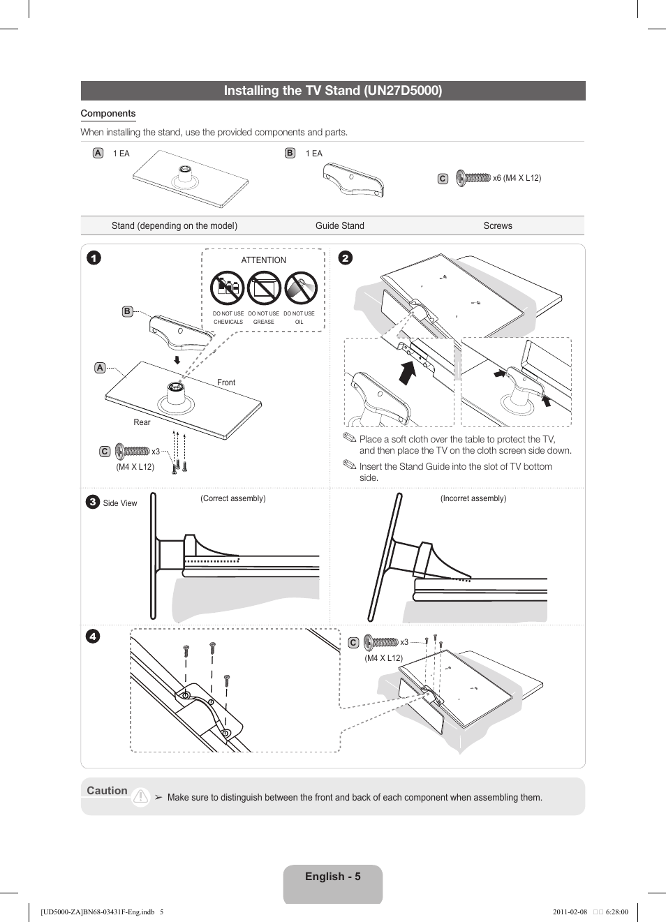Samsung UN22D5010NFXZA User Manual | Page 5 / 19