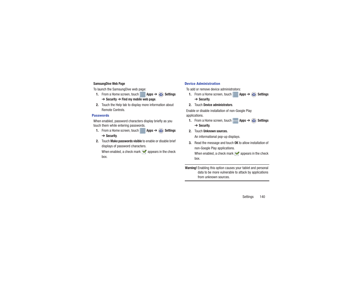 Samsung GT-P3113TSYXAR User Manual | Page 145 / 195