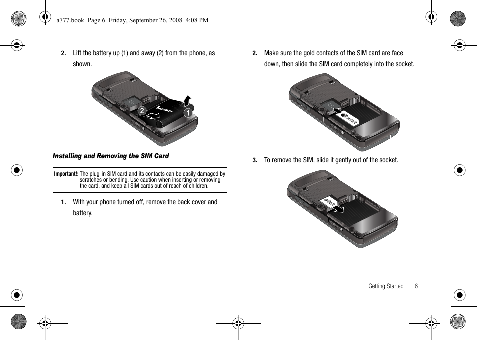 Samsung SGH-A777ORAATT User Manual | Page 10 / 176