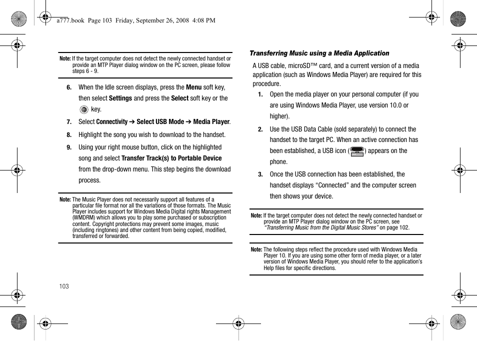 Samsung SGH-A777ORAATT User Manual | Page 107 / 176