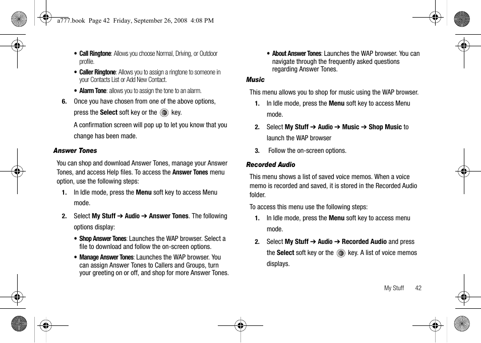 Samsung SGH-A777ORAATT User Manual | Page 46 / 176