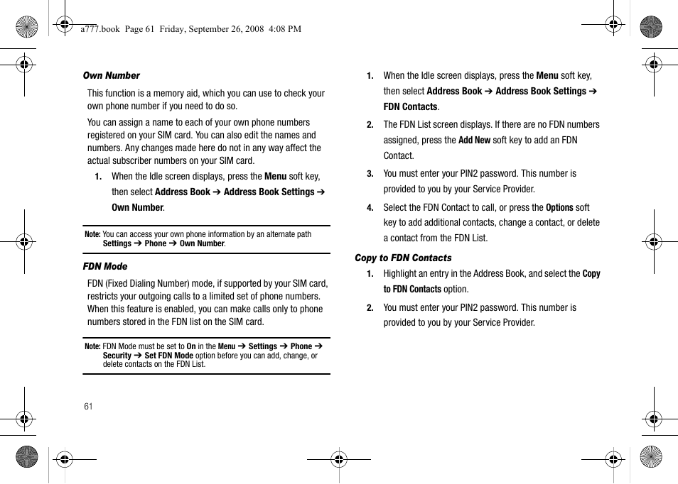 Samsung SGH-A777ORAATT User Manual | Page 65 / 176