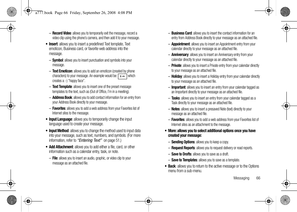 Samsung SGH-A777ORAATT User Manual | Page 70 / 176