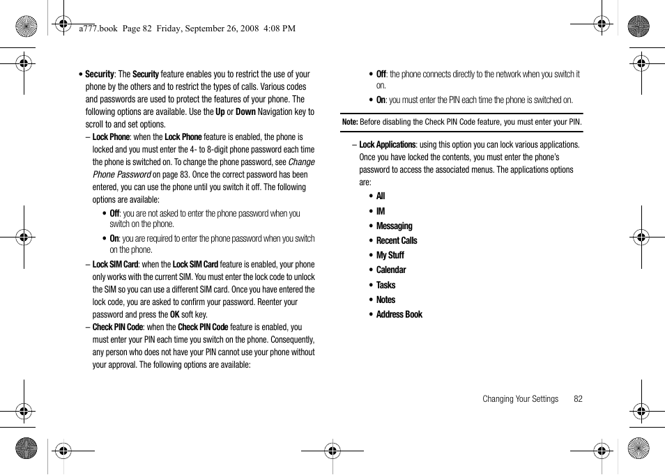 Samsung SGH-A777ORAATT User Manual | Page 86 / 176