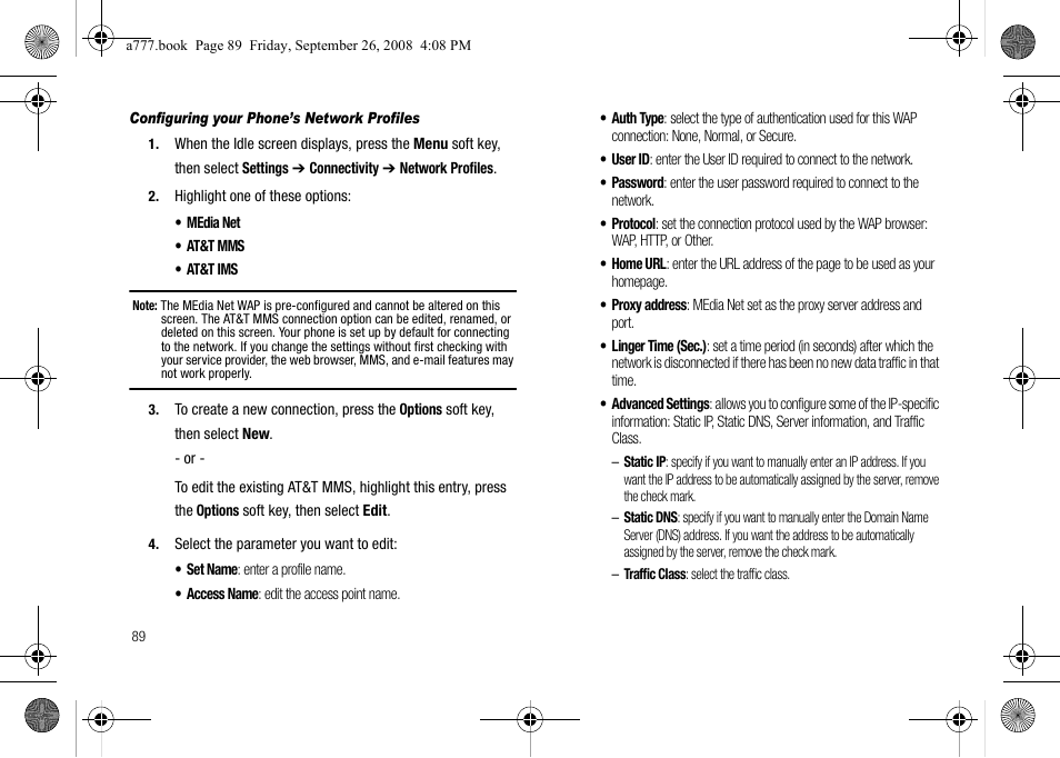 Samsung SGH-A777ORAATT User Manual | Page 93 / 176