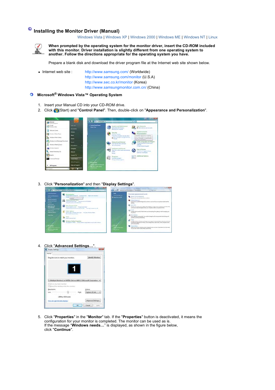Samsung LS17HANSB-XBM User Manual | Page 21 / 71