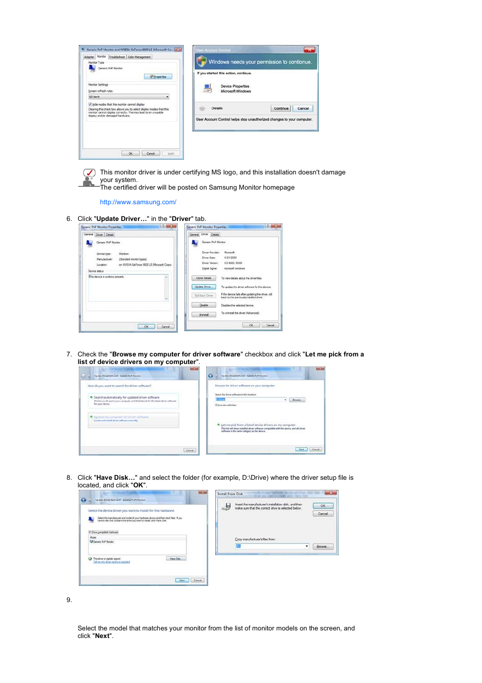 Samsung LS17HANSB-XBM User Manual | Page 22 / 71