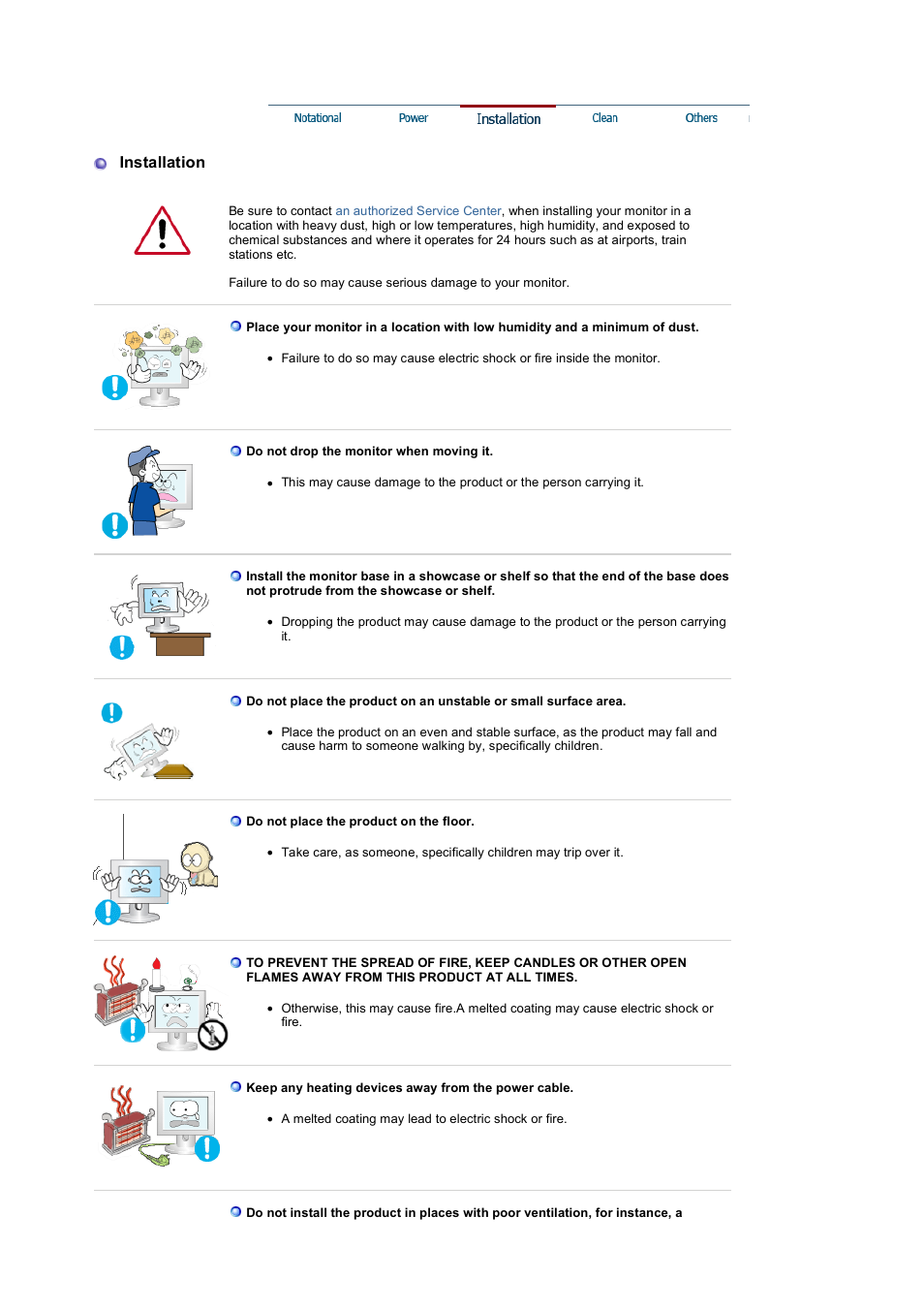 Installation | Samsung LS17HANSB-XBM User Manual | Page 4 / 71