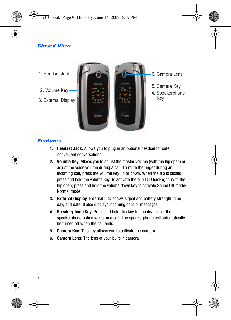 Samsung SCH-U410MSAVZW User Manual | Page 12 / 142