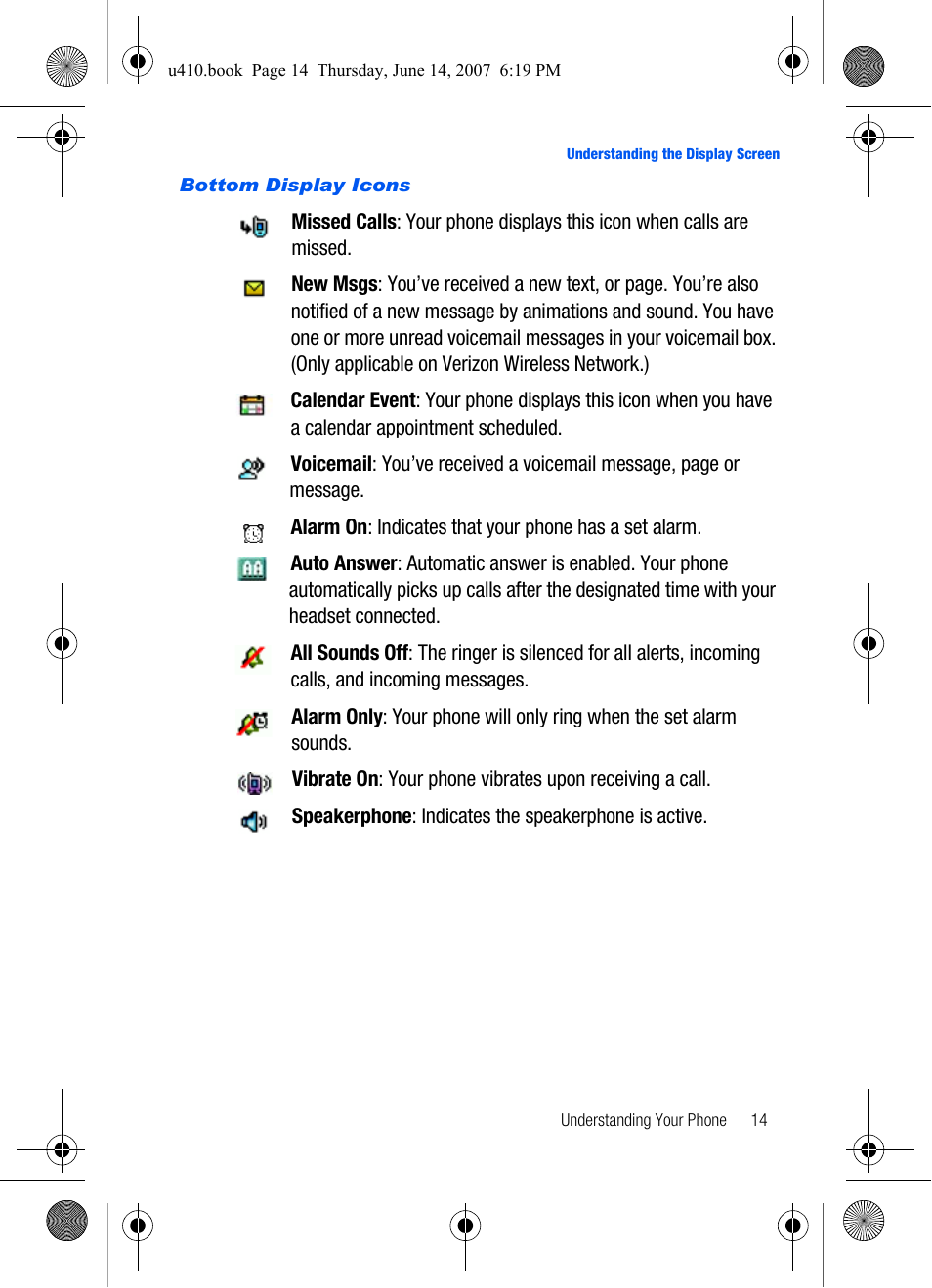 Samsung SCH-U410MSAVZW User Manual | Page 17 / 142