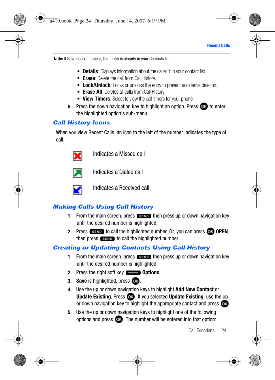 Samsung SCH-U410MSAVZW User Manual | Page 27 / 142