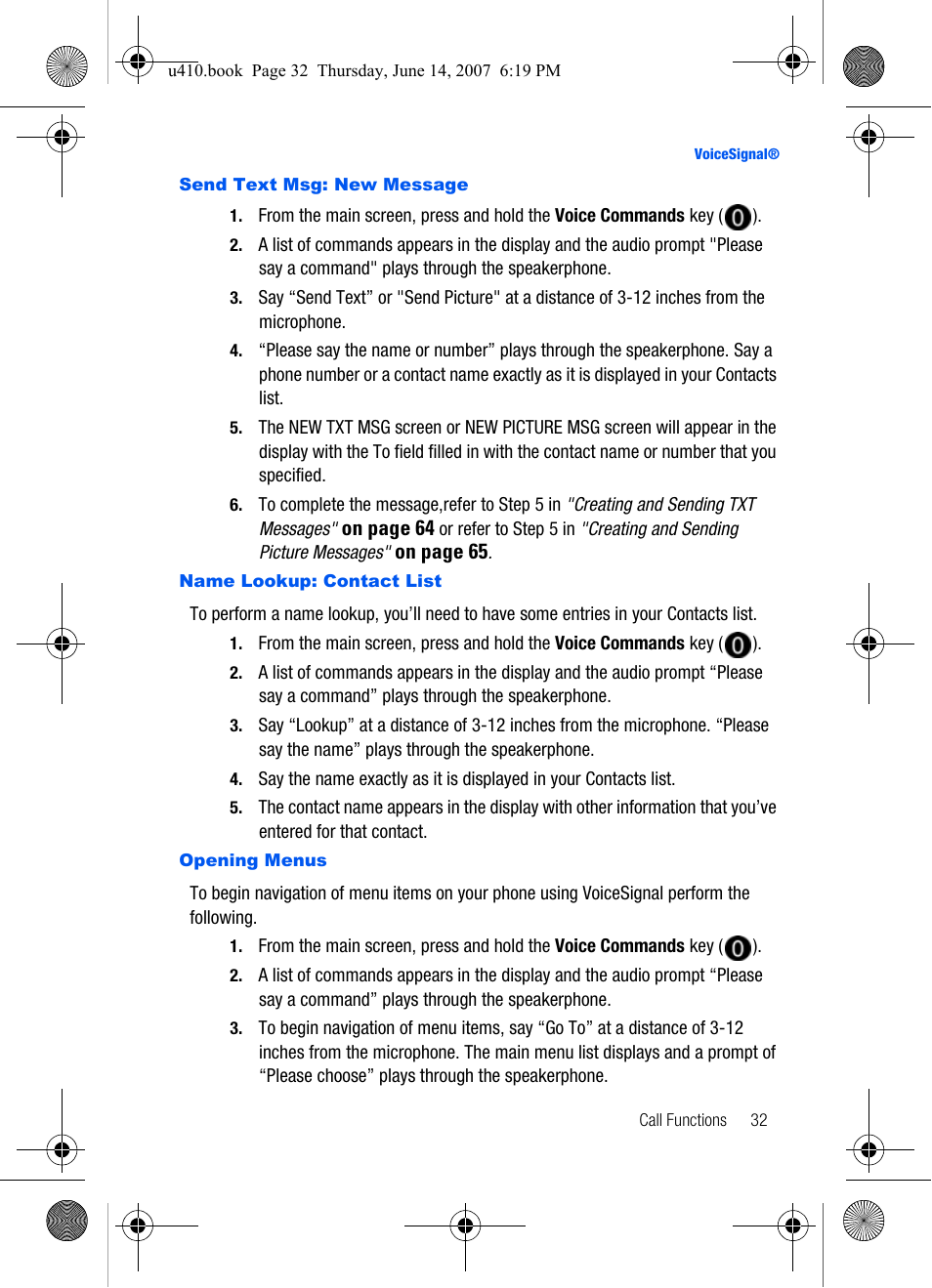 Samsung SCH-U410MSAVZW User Manual | Page 35 / 142