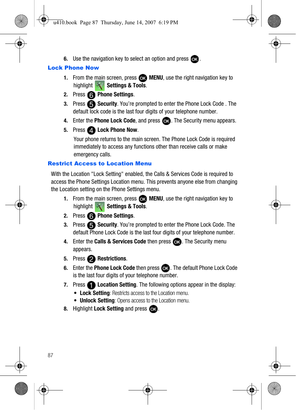 Samsung SCH-U410MSAVZW User Manual | Page 90 / 142